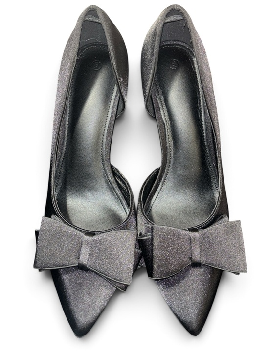 Coutgo Shoes - COUTGO Womens Bow Closed Pointed Toe
Stiletto Heel Dress Shoes
